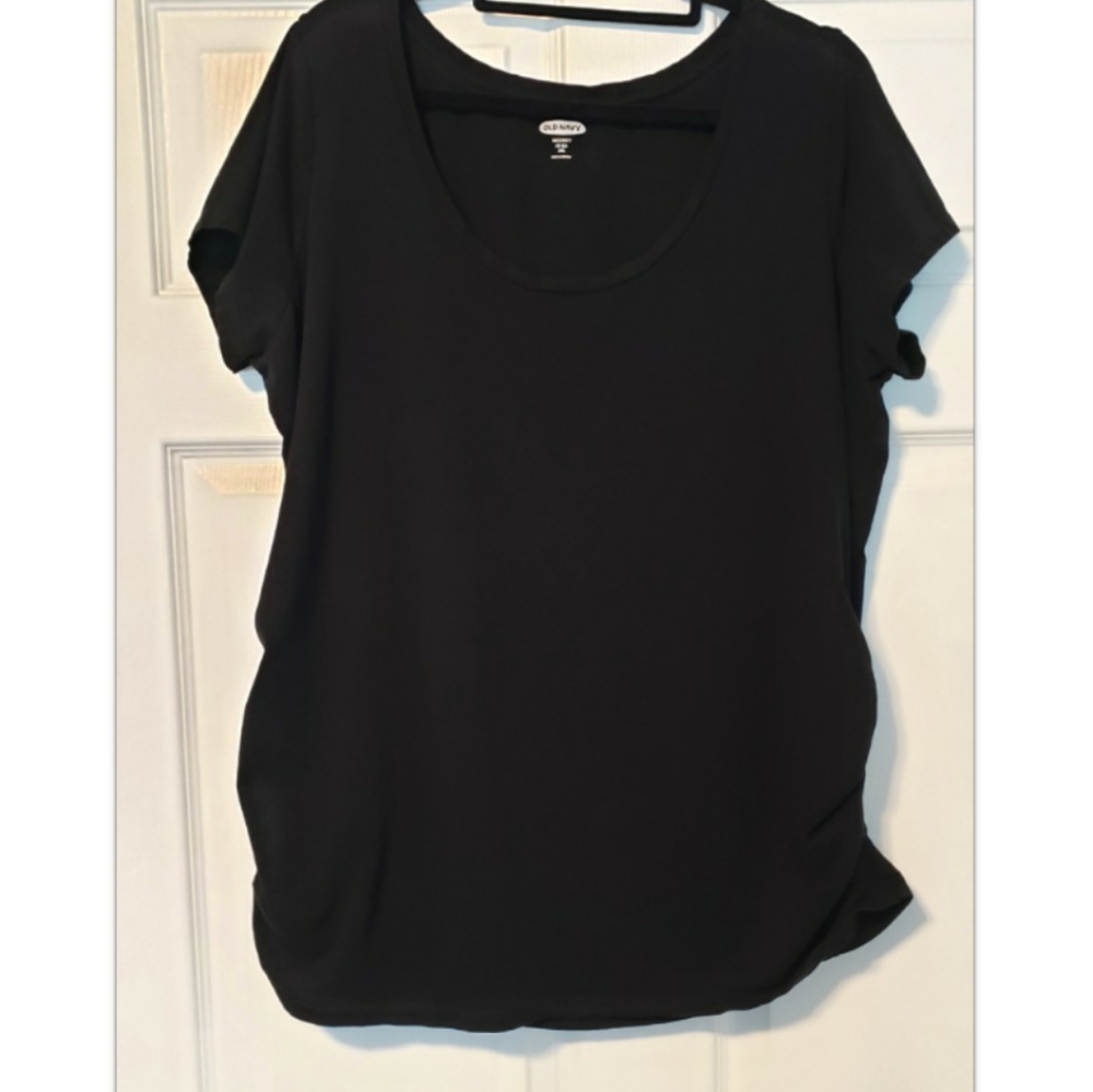 Old Navy Maternity Fitted Shirt - Black